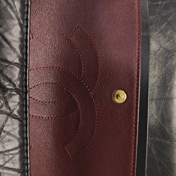 2.55 225 (small) Quilted Calfskin Black