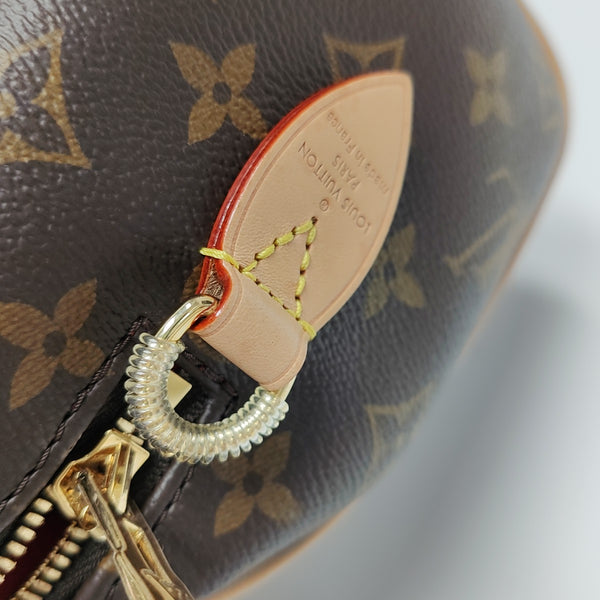 SPEEDY 20 Monogram Coated Canvas Brown