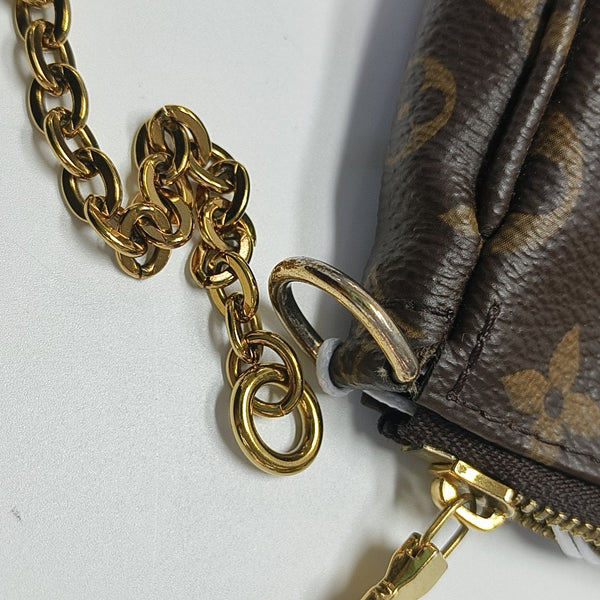 MULTI Monogram Coated Canvas Brown