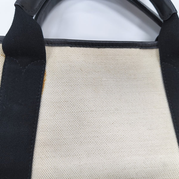 Navy Mini Canvas White