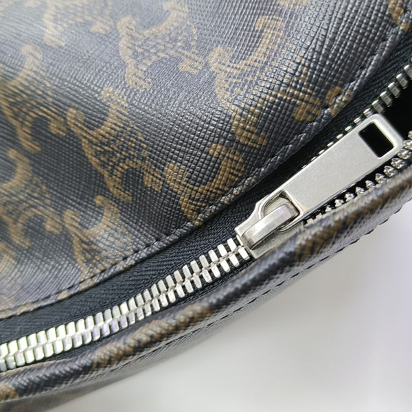 TRIOMPHE CANVAS Medium Coated Canvas Black