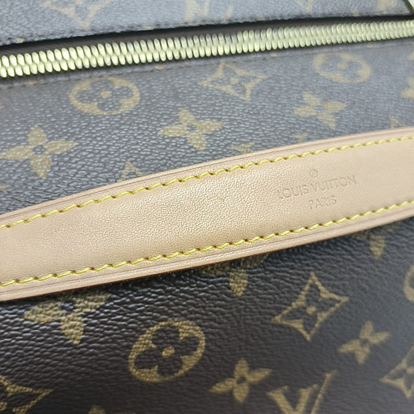 MÉTIS MM Monogram Coated Canvas Brown