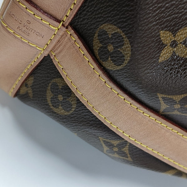 NOÉ BB Monogram Coated Canvas Brown