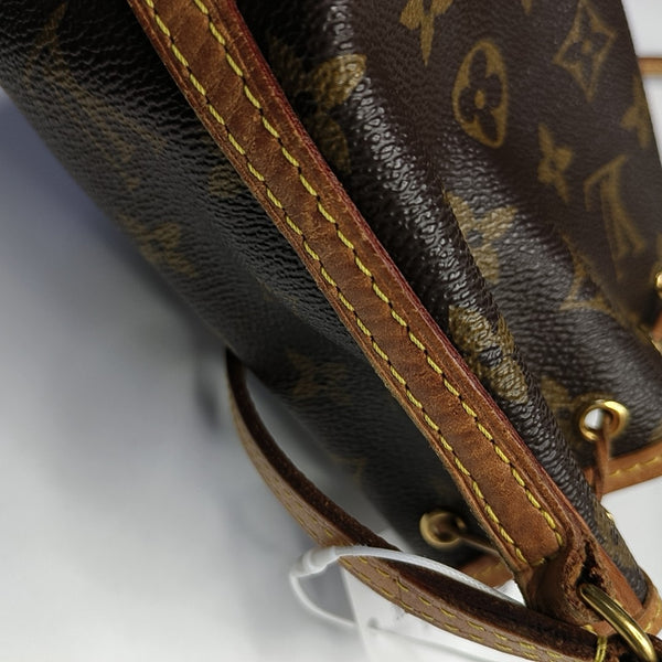 NÉONOÉ Nano Monogram Coated Canvas Brown