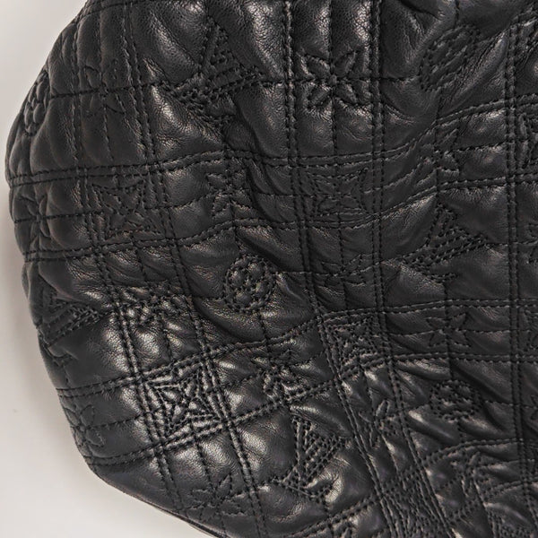 LILIA Monogram Calfskin Black