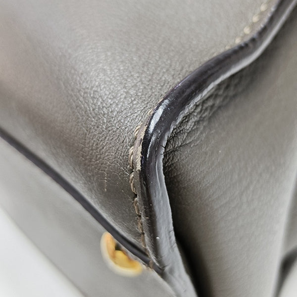 Peekaboo Medium Calfskin Gray
