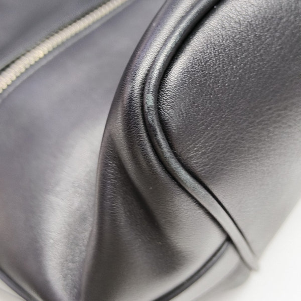 Calfskin Bucket Bag Large Black