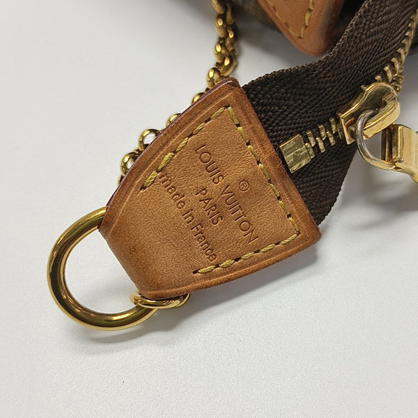 EVA Monogram Coated Canvas Brown