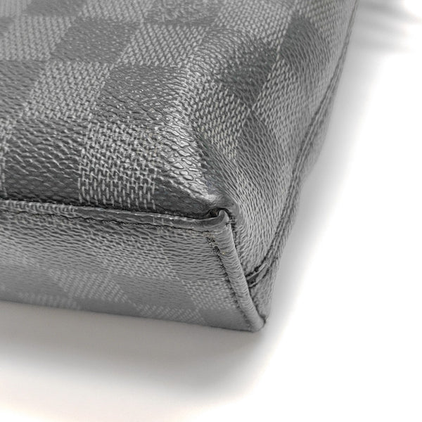PORTE-DOCUMENTS Damier Graphite Coated Canvas Gray
