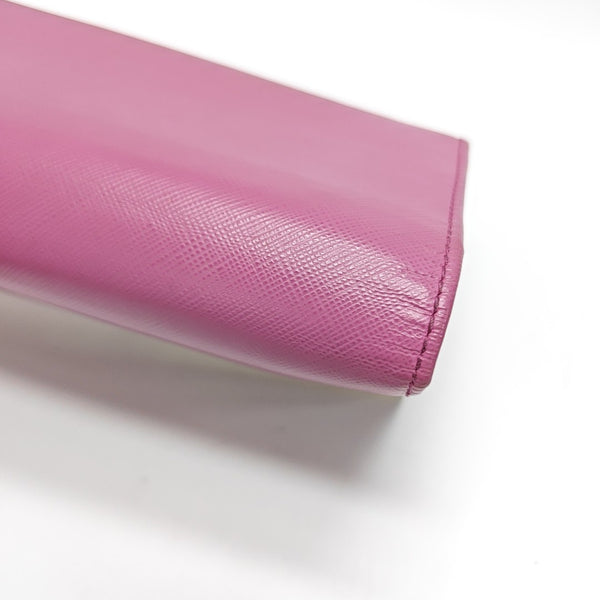 Gancio Calfskin Purple Wallet