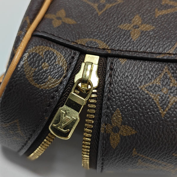 NICE Super Mini Monogram Coated Canvas Brown