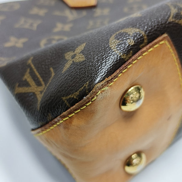 WILSHIRE PM Monogram Coated Canvas Brown