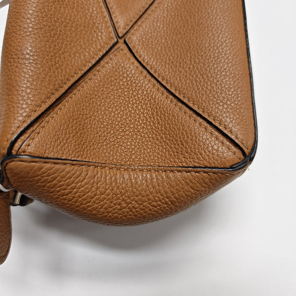 Puzzle Mini Calfskin Brown