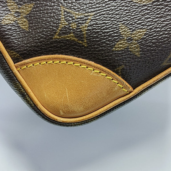 DANUBE Monogram Coated Canvas Brown