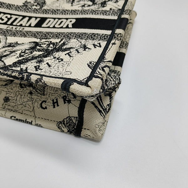 Book Tote Small Canvas White