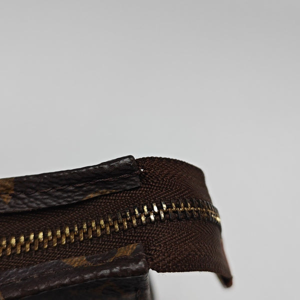 TOILET POCKET 26 Monogram Coated Canvas Brown