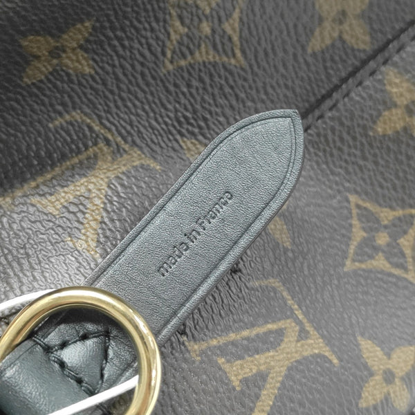 NÉONOÉ MM Monogram Coated Canvas Brown