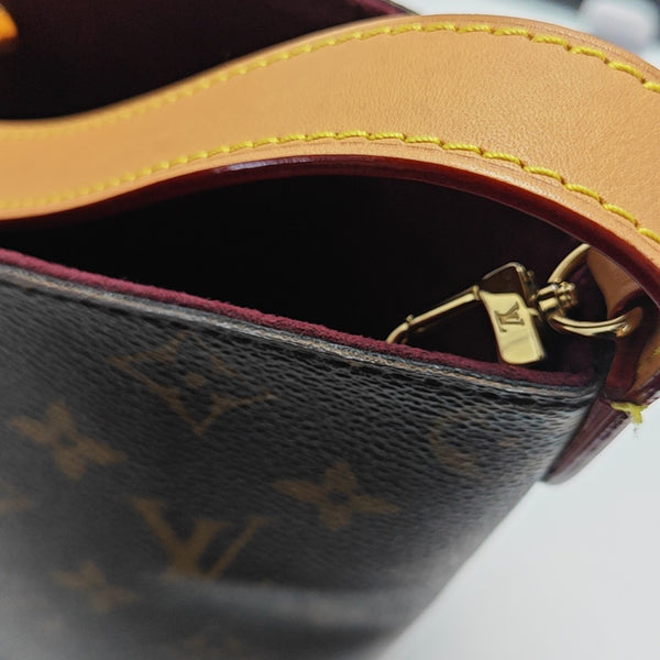 ALL IN Monogram Coated Canvas Brown