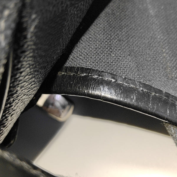 DANIEL MM Damier Graphite Coated Canvas Gray