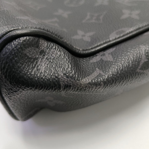 DISTRICT MM Damier Graphite Coated Canvas Black