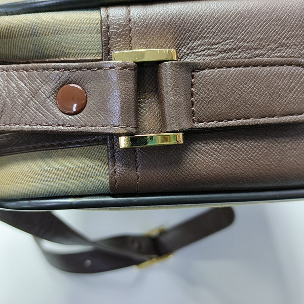 Crossbody Bag Medium Canvas Green