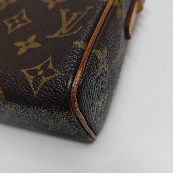 RECITAL Monogram Coated Canvas Brown