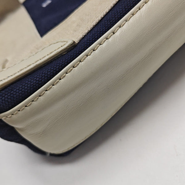 Navy Canvas Blue