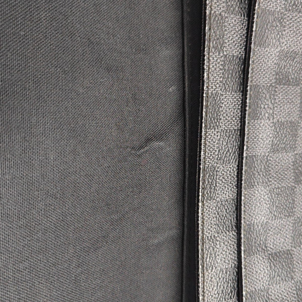 DISTRICT PM Damier Graphite Coated Canvas Gray