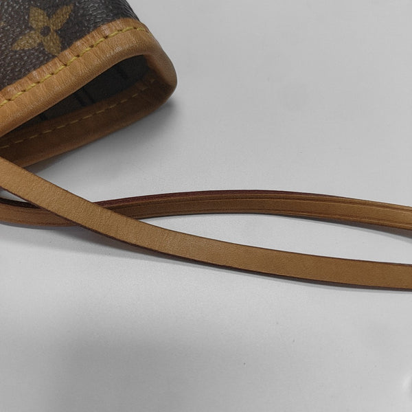 NEVERFULL GM Monogram Coated Canvas Brown