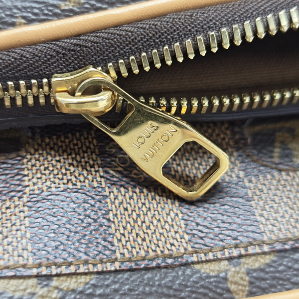 NIL Damier Ebene Coated Canvas Brown