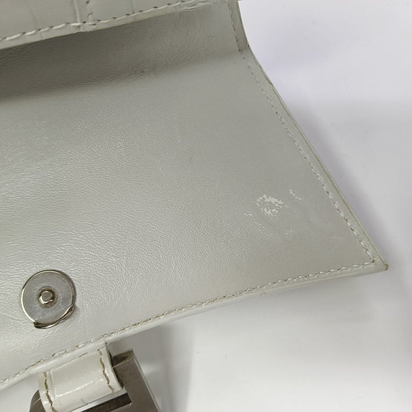 Hourglass XS Calfskin White