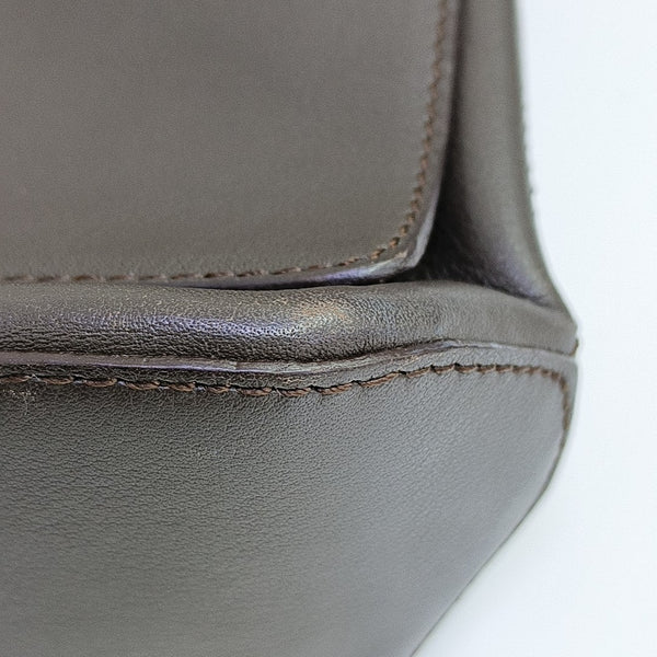 Lambskin Shoulder Bag Brown