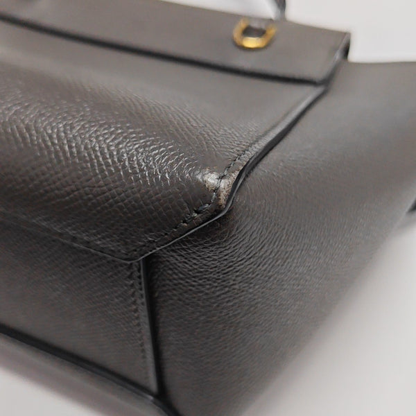BELT Nano Calfskin Gray