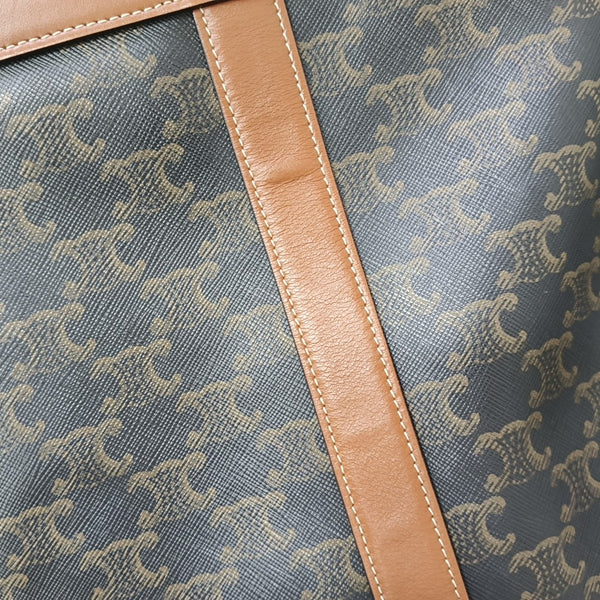 TRIOMPHE CANVAS Medium Coated Canvas Brown