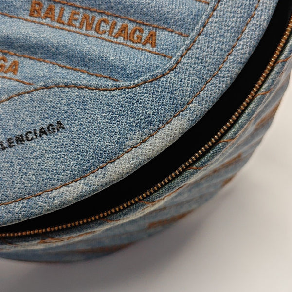 Souvenirs Quilted Denim Blue