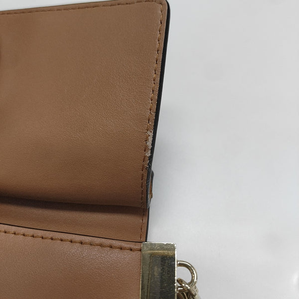 Faye Small Calfskin Brown