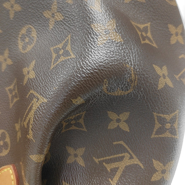 TURENNE Monogram Coated Canvas Brown