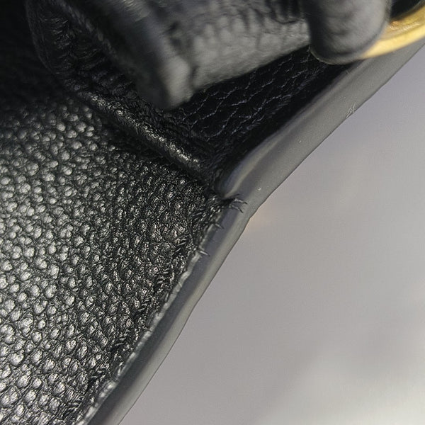 MÉTIS EAST WEST Monogram Calfskin Black