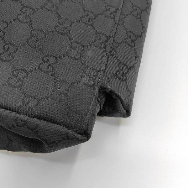 Monogram Canvas Backpack Black