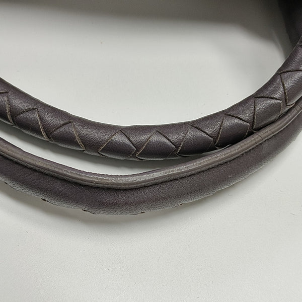 Lambskin Shoulder Bag Gray