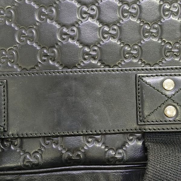 Monogram Calfskin Top Handle Bag Black