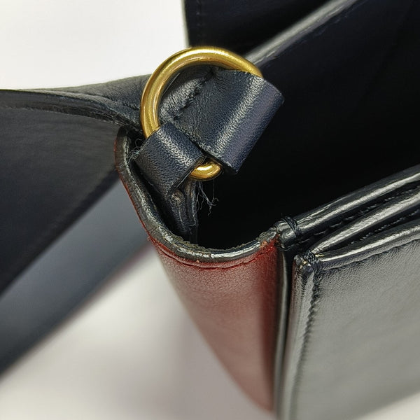 FRAME Medium Calfskin Blue
