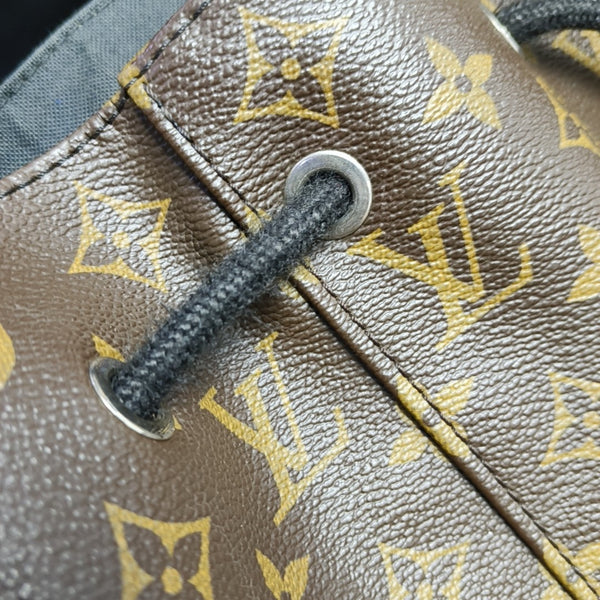 CHRISTOPHER MM Monogram Coated Canvas Brown