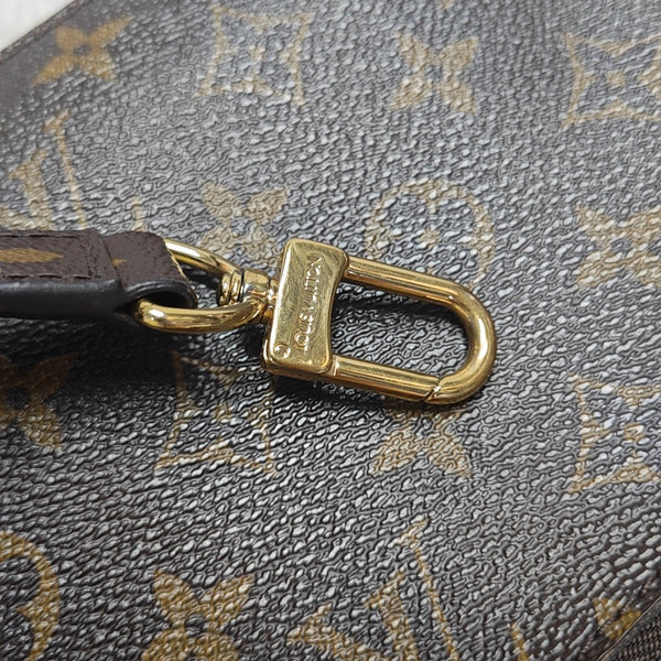 MÉTIS MM Monogram Coated Canvas Brown
