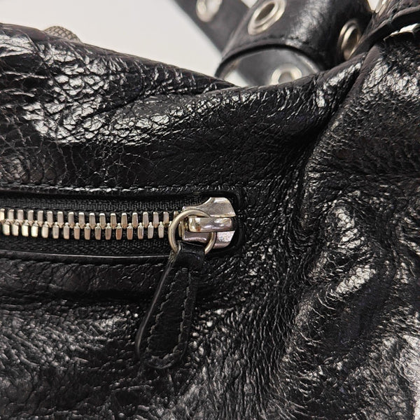 Le Cagole S Lambskin Black