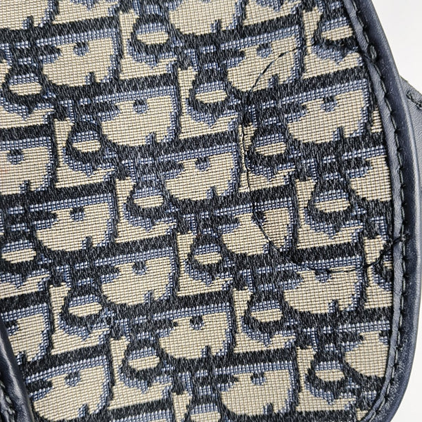 Bobby Small Oblique Canvas Blue