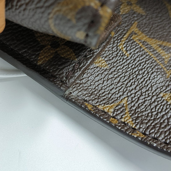 MÉTIS MM Monogram Coated Canvas Brown