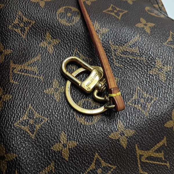 ARTSY MM Monogram Coated Canvas Brown