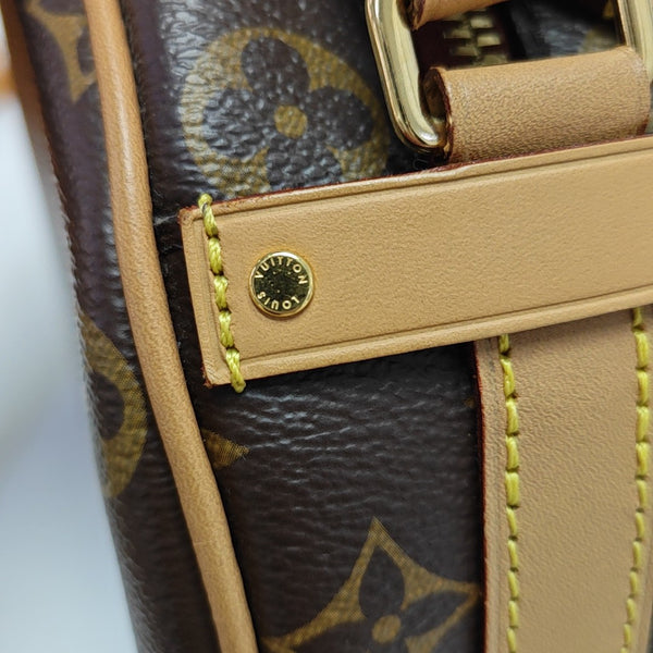 BOITE CHAPEAU PM Monogram Coated Canvas Brown
