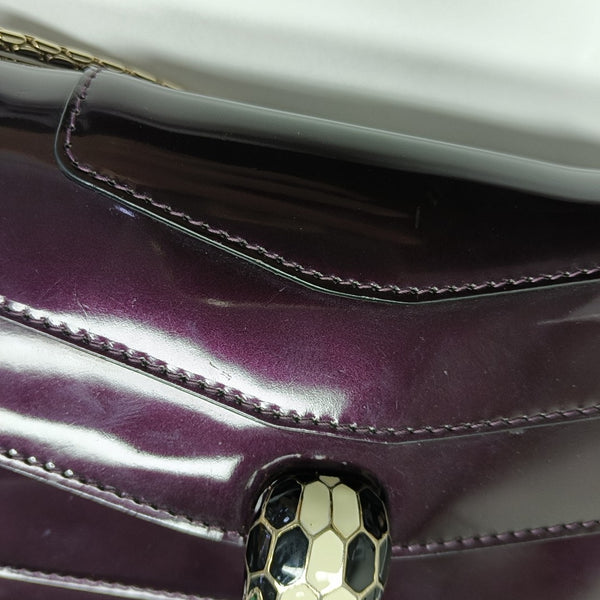 SERPENTI FOREVER Small Calfskin Purple